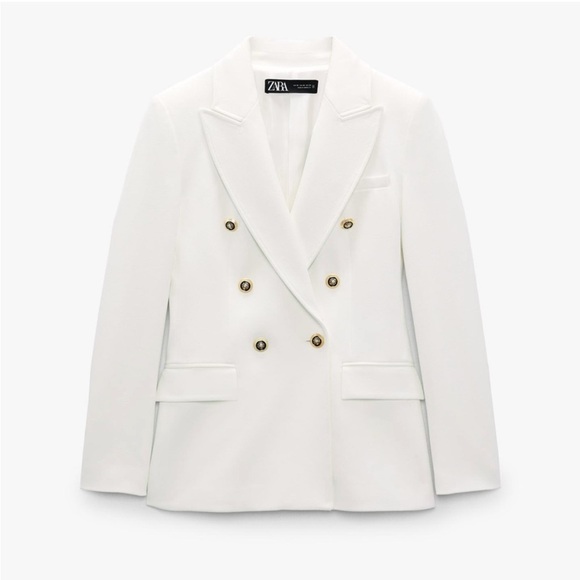 Zara Jackets & Blazers - Zara tailored double breasted blazer